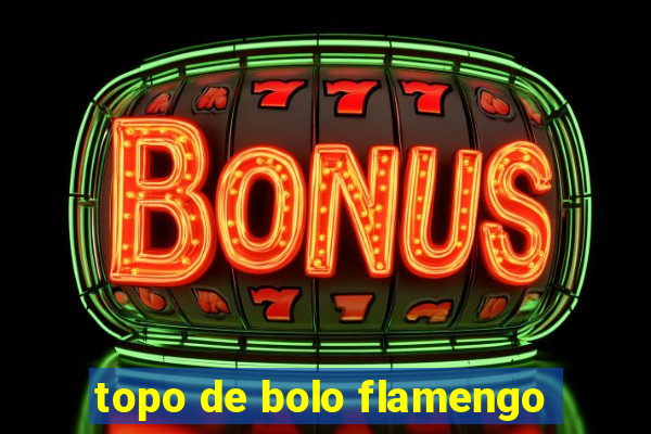 topo de bolo flamengo