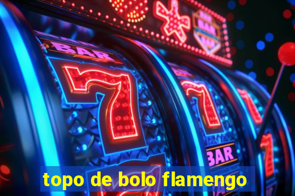topo de bolo flamengo