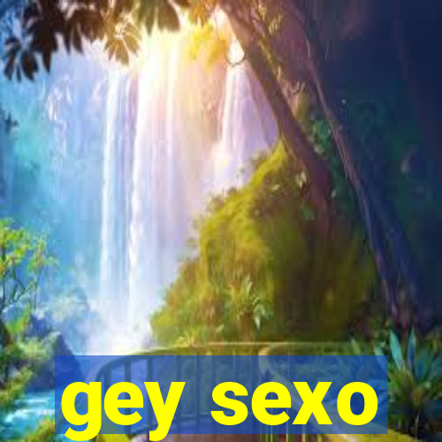 gey sexo