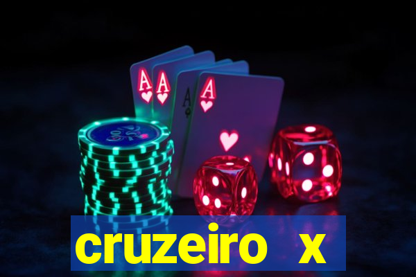 cruzeiro x palmeiras palpite