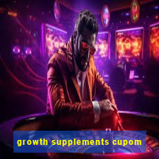 growth supplements cupom