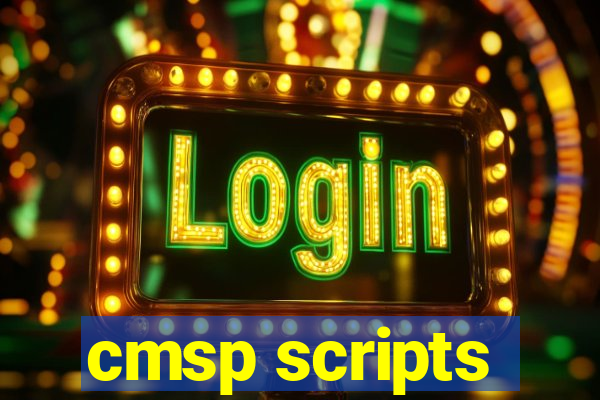 cmsp scripts