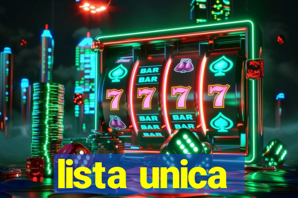 lista unica
