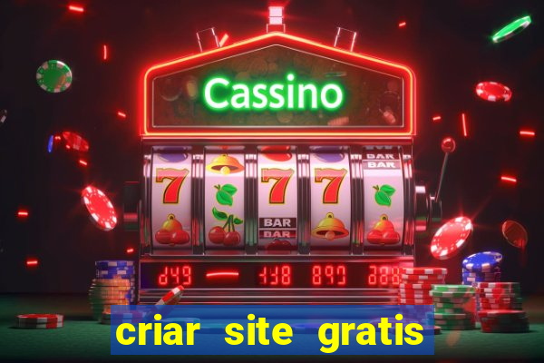 criar site gratis de jogos