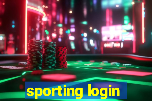 sporting login
