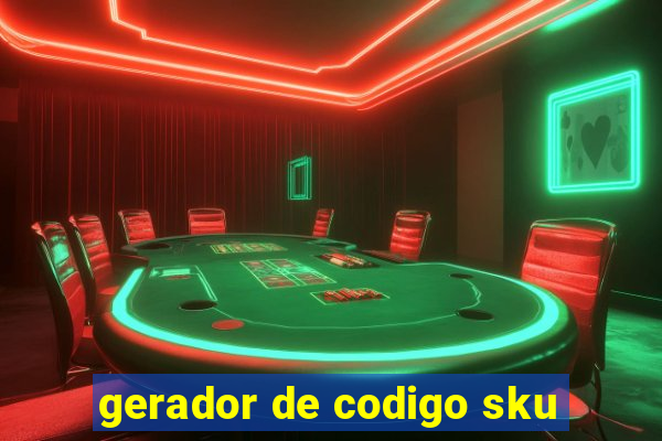 gerador de codigo sku