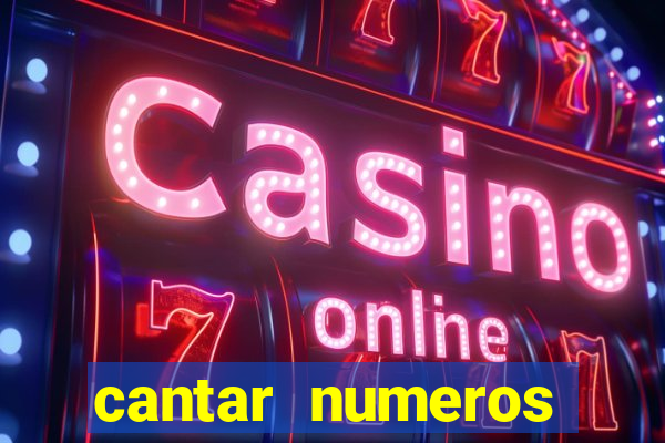 cantar numeros bingo online