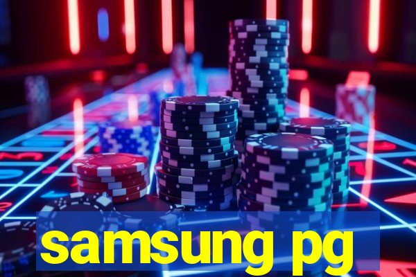 samsung pg