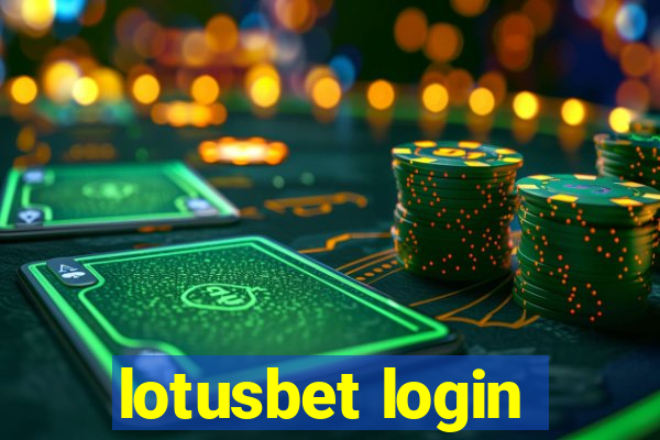 lotusbet login
