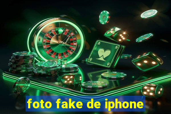 foto fake de iphone