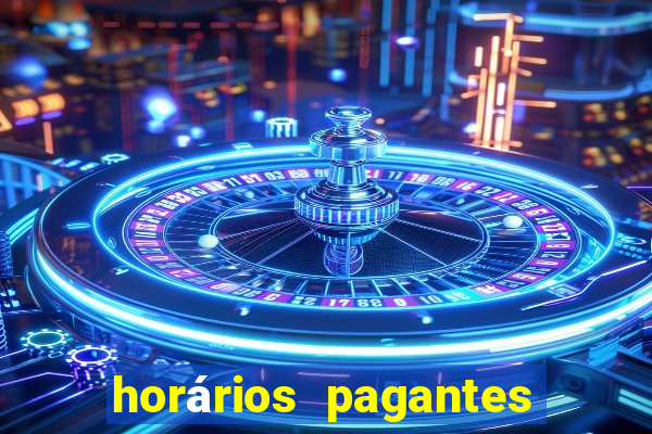 horários pagantes fortune rabbit hoje