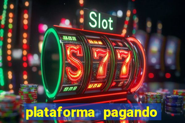 plataforma pagando no cadastro