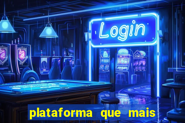 plataforma que mais paga no fortune tiger