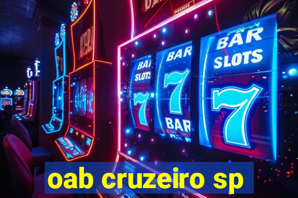 oab cruzeiro sp