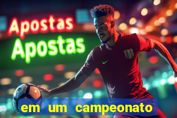 em um campeonato de futebol cada time joga exatamente 19 partidas no total