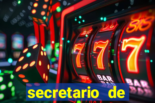 secretario de esporte salario