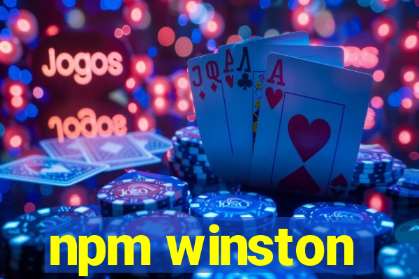 npm winston