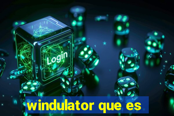 windulator que es