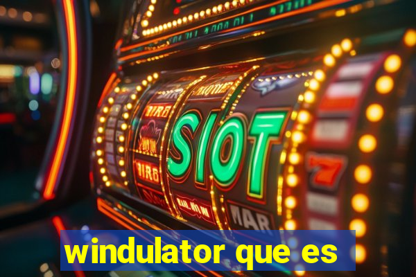 windulator que es