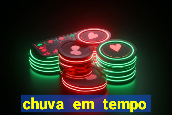 chuva em tempo real ipmet