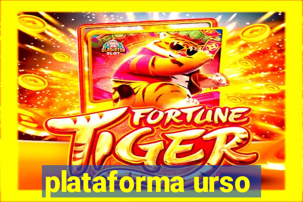 plataforma urso