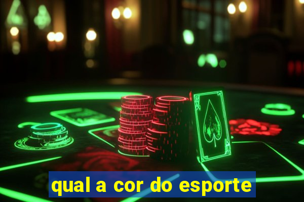 qual a cor do esporte