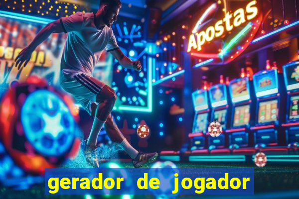 gerador de jogador de futebol