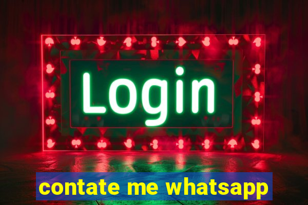contate me whatsapp