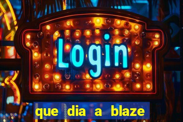 que dia a blaze paga o cashback