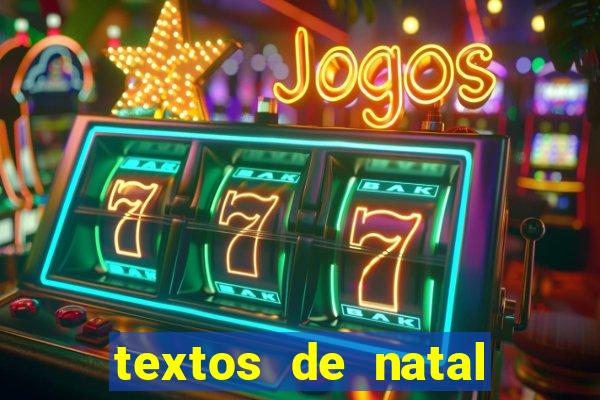 textos de natal para leitura