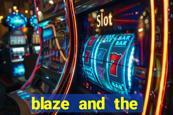 blaze and the monster machines logo font