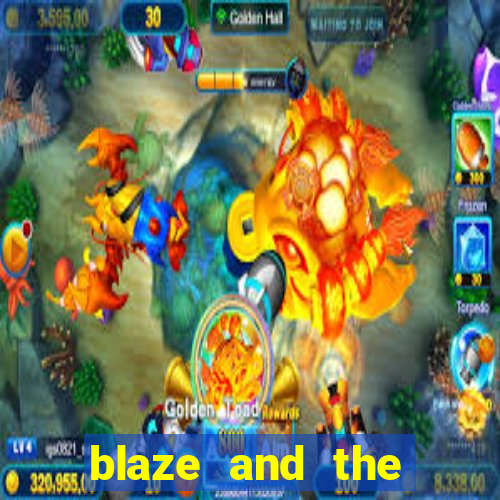 blaze and the monster machines logo font
