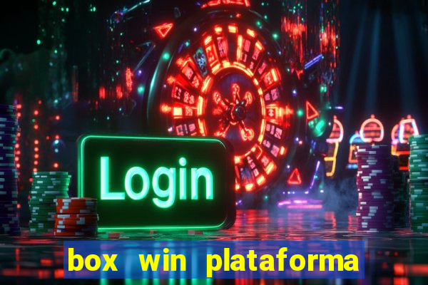 box win plataforma de jogos