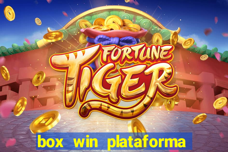 box win plataforma de jogos