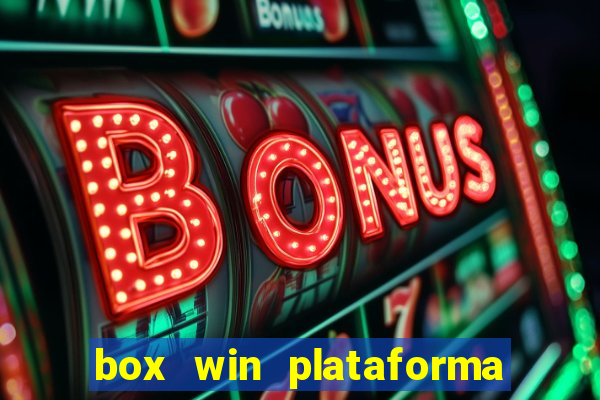 box win plataforma de jogos