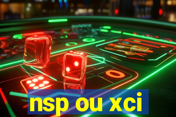 nsp ou xci