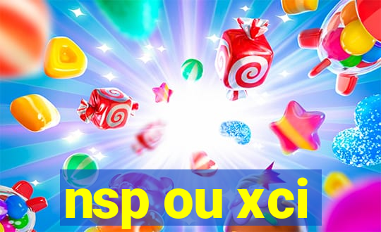 nsp ou xci
