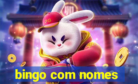 bingo com nomes