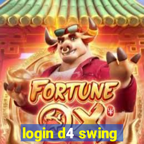 login d4 swing