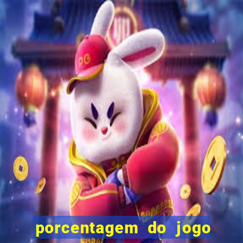 porcentagem do jogo fortune tiger