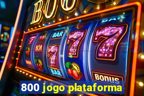 800 jogo plataforma