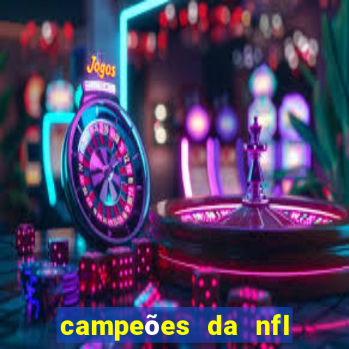 campeões da nfl desde 1920
