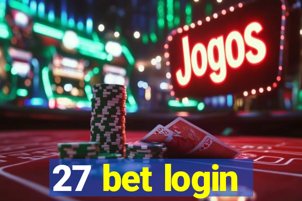 27 bet login