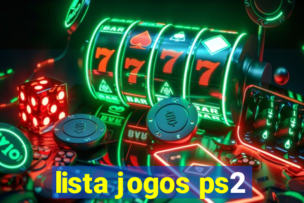 lista jogos ps2