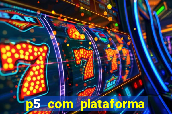 p5 com plataforma de jogos
