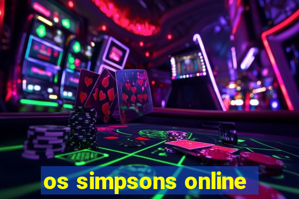 os simpsons online